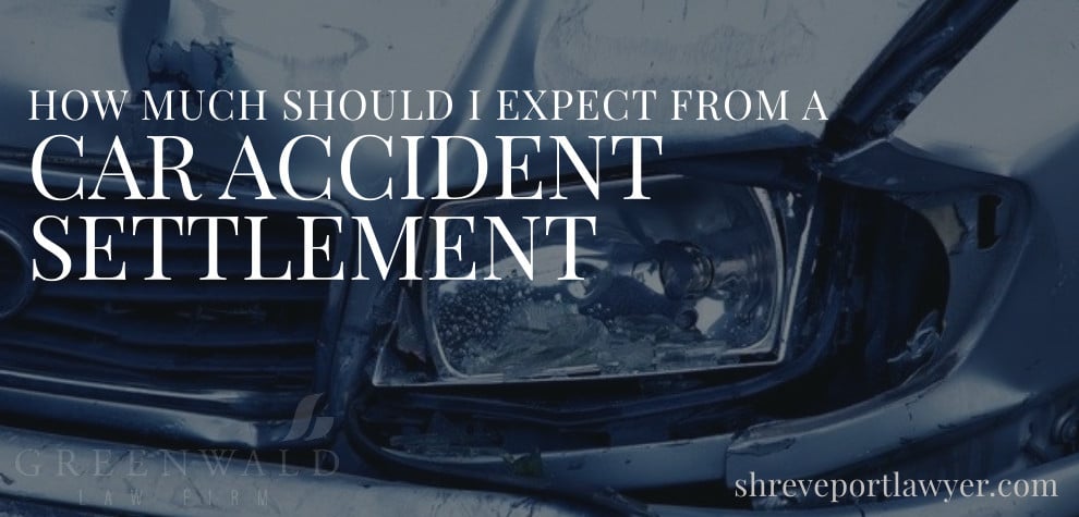 How Much To Expect From A Car Accident Settlement